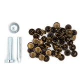 Siernieten brons 9mm inclusief gereedschap 24 stuks Siernieten SRN00001